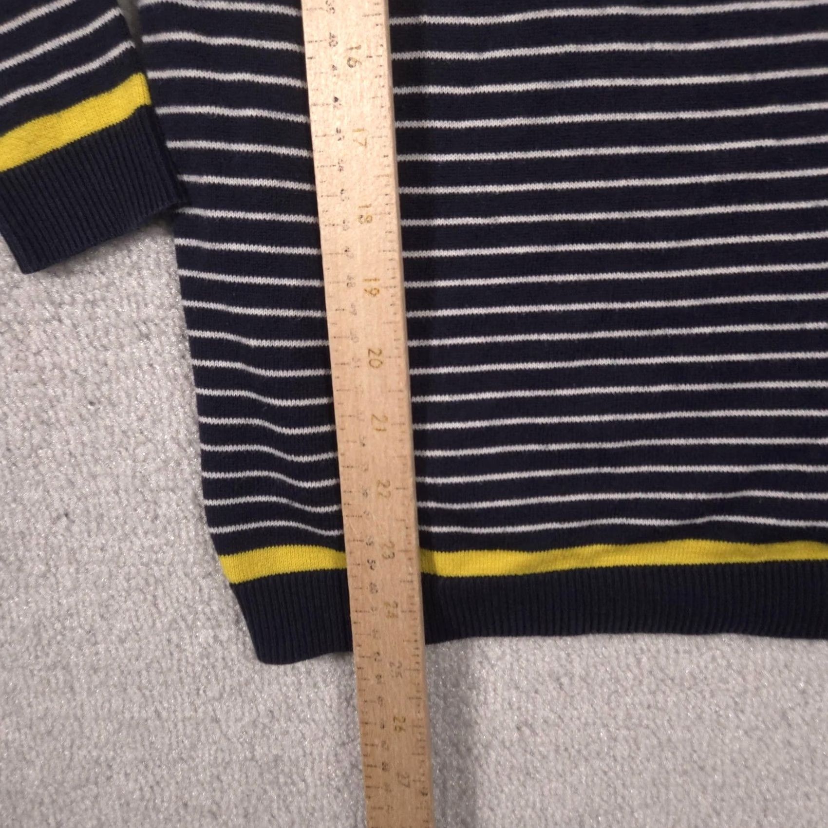 Vintage VINTAGE GapMaternity Sweater Womens XS Blue Stripe Crew Neck Knit Maternity Pullover Size XS / US 0-2 / IT 36-38 - 7 Thumbnail