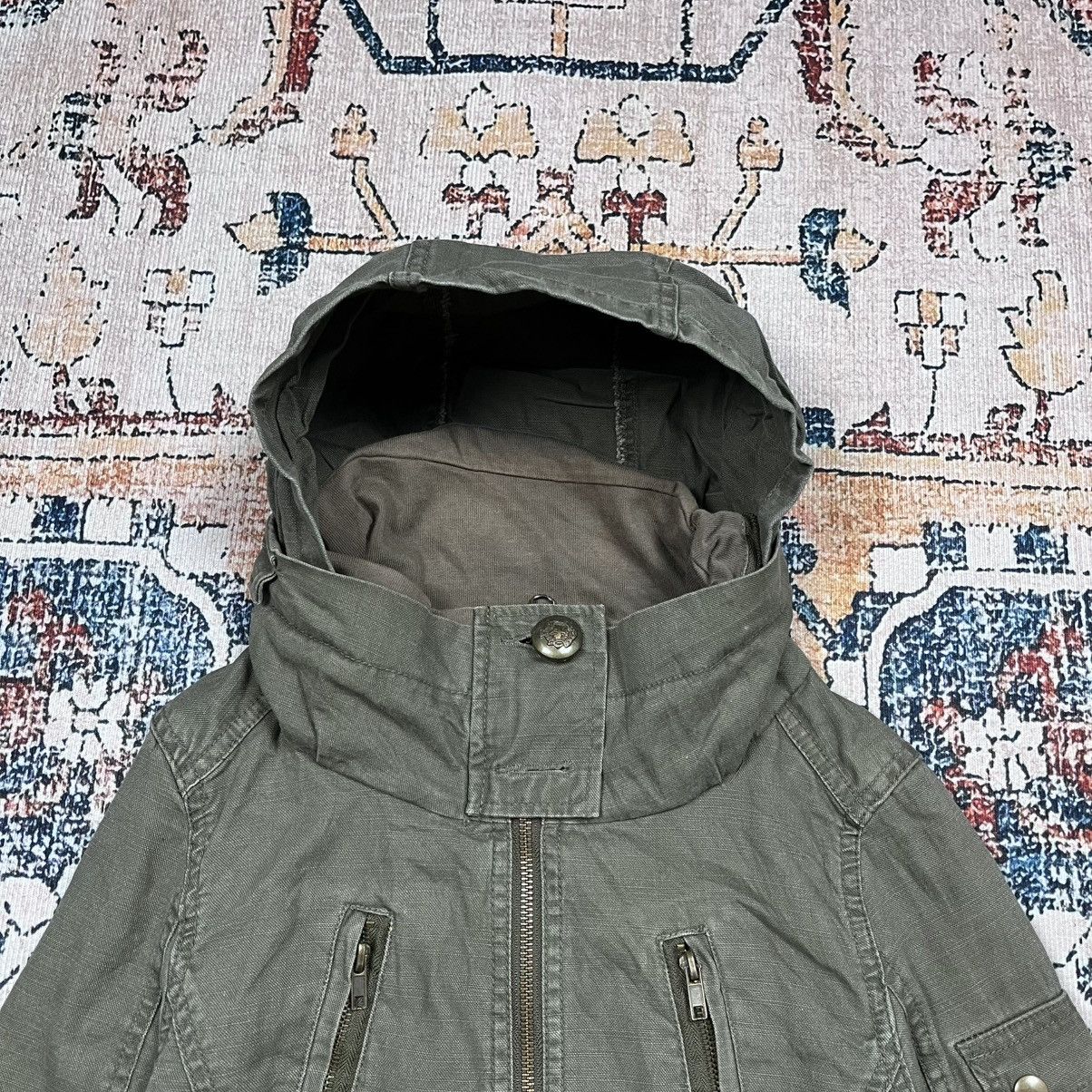 Japanese Brand Bono Jacket GOA Style Military Troop Back Number Size US S / EU 44-46 / 1 - 3 Thumbnail
