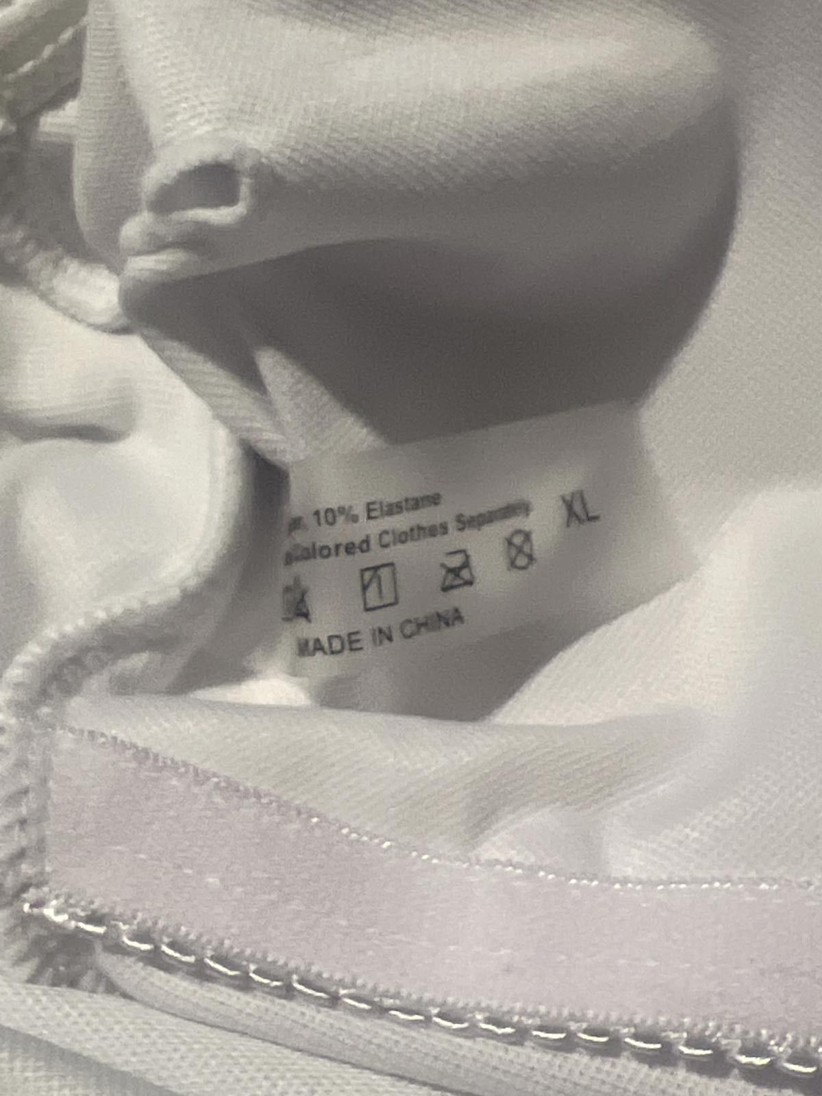 Unknown London Two-Piece White Crop Top and Skirt Set EUC XL Size XL / US 12-14 / IT 48-50 - 8 Thumbnail
