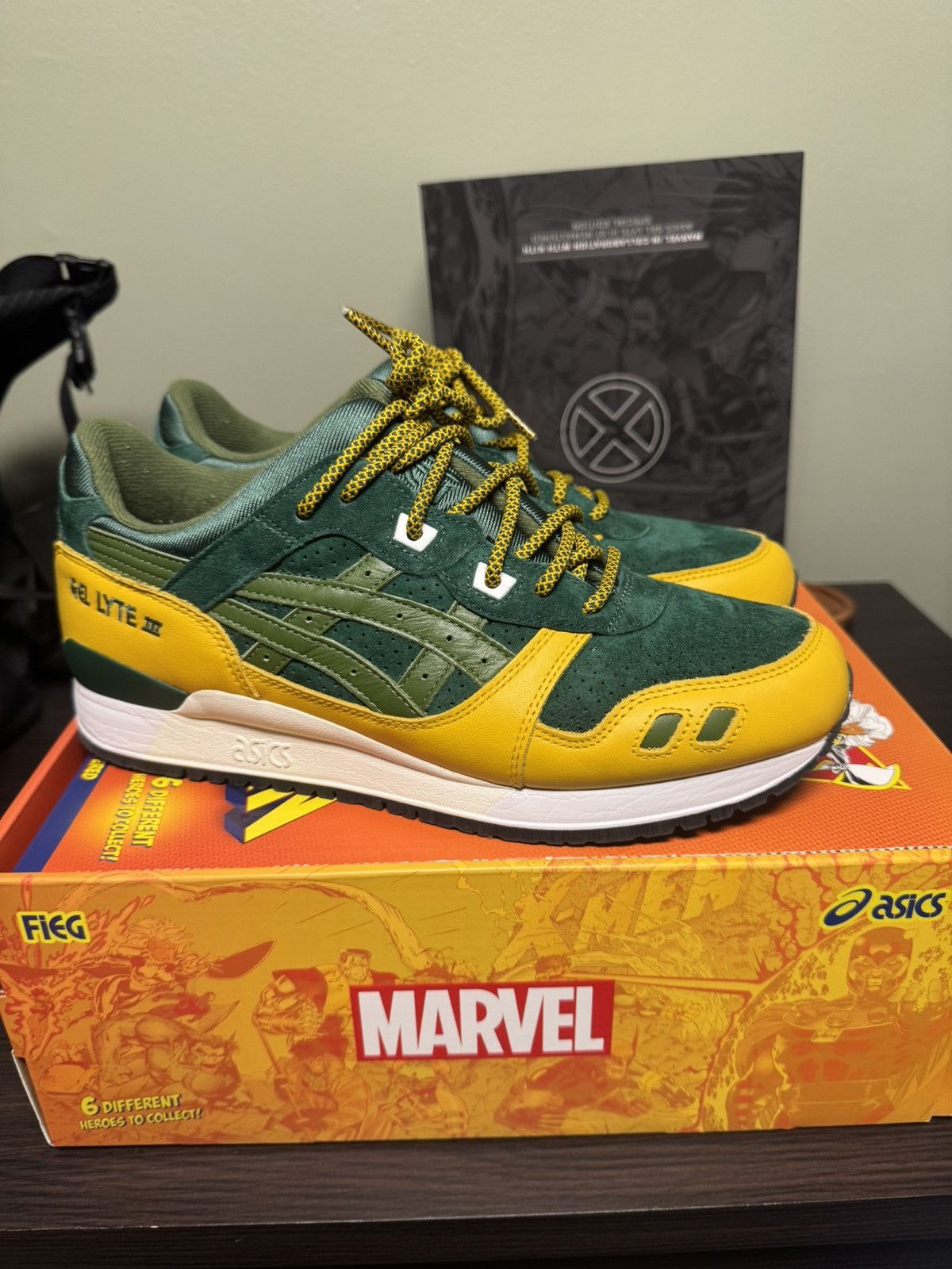 Asics × Kith X MEN X KITH X ASICS GEL LYTE 3 “ROUGE” 9.5 Size US 9.5 / EU 42-43 - 2 Thumbnail