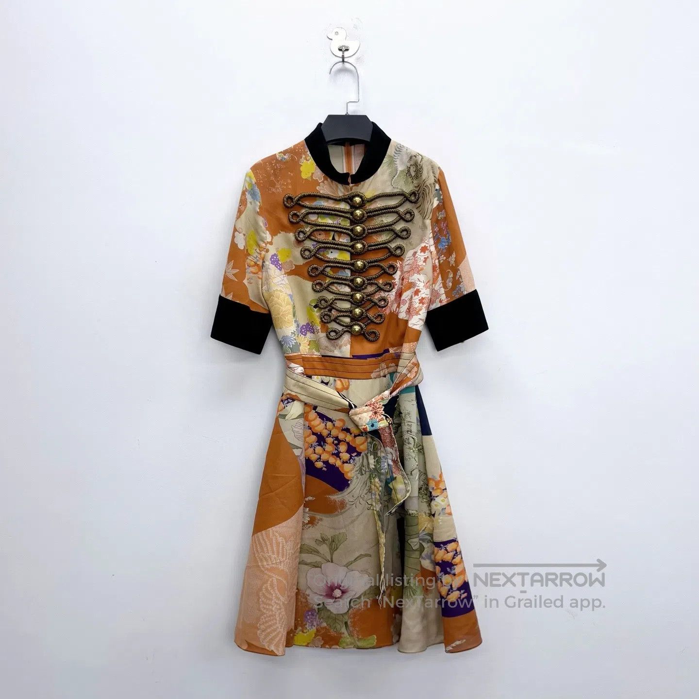 Gucci Guicci Patchwork Floral Gold Thread Embroidered Court-styl Size M / US 6-8 / IT 42-44 - 1 Thumbnail