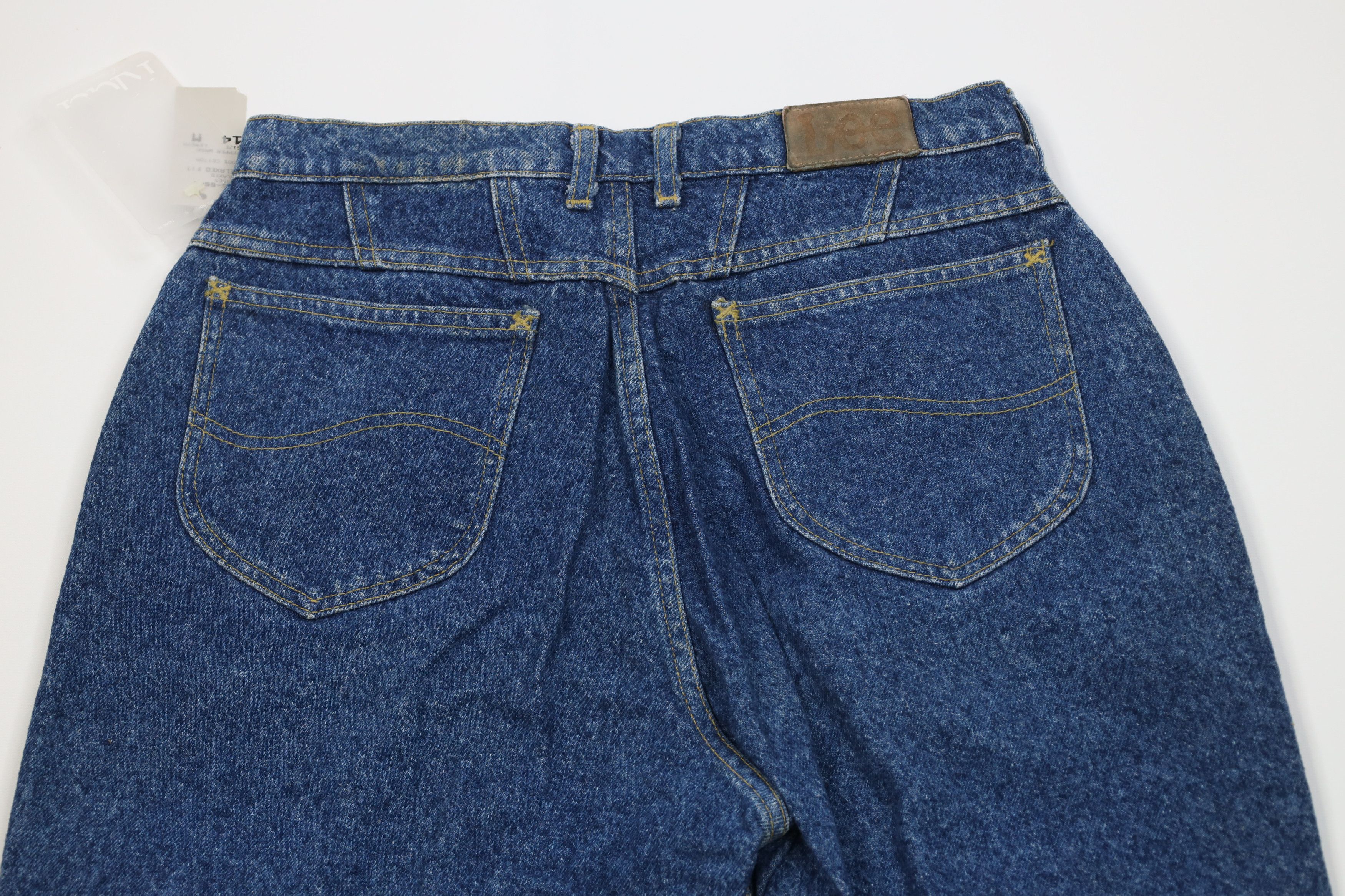 Lee Deadstock Vintage 90s Lee Denim Jeans Blue Pepper Wash USA Size 36" / US 14 / IT 50 - 12 Thumbnail