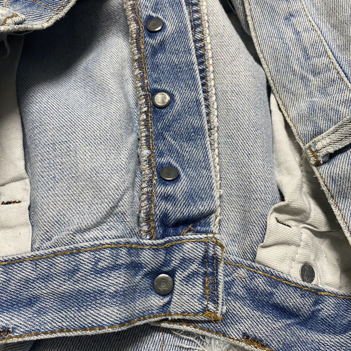 Levi's Vintage Levis 501 Redline Thrashed Jeans Button6 Size US 34 / EU 50 - 23 Thumbnail