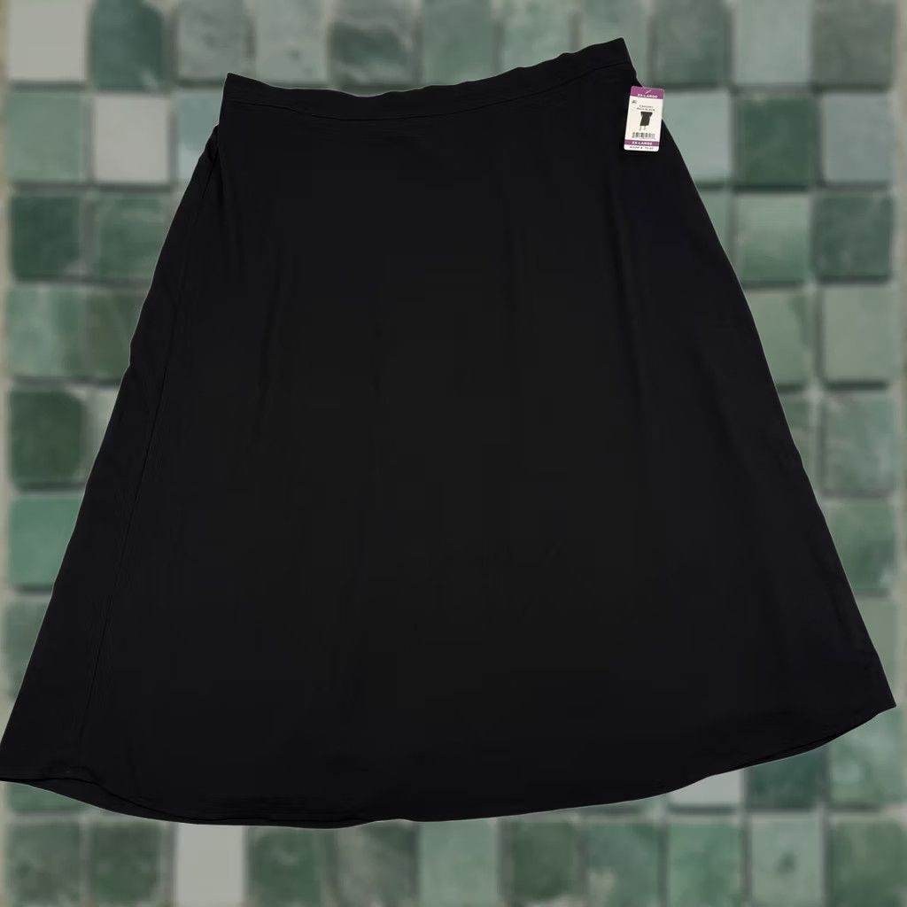 Vince Camuto Vince Camuto Skirt 2XL A-Line Midi Plus Career Minimalist Fairy Grunge Workwear Size 40" / US 18 - 1 Thumbnail