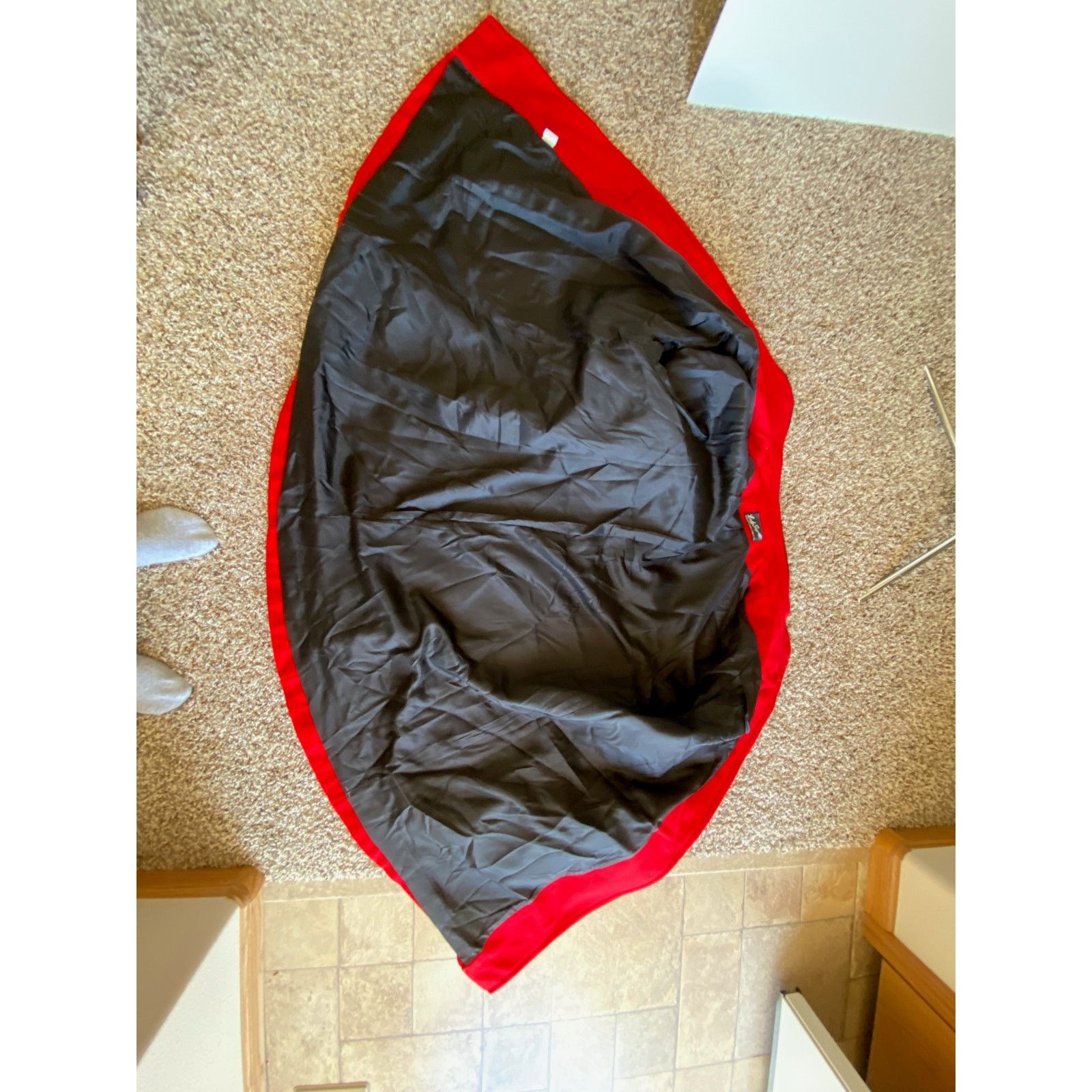 Vintage lady suzette swing coat vintage 60s union made red black Size 3XL / US 20-22 - 10 Thumbnail