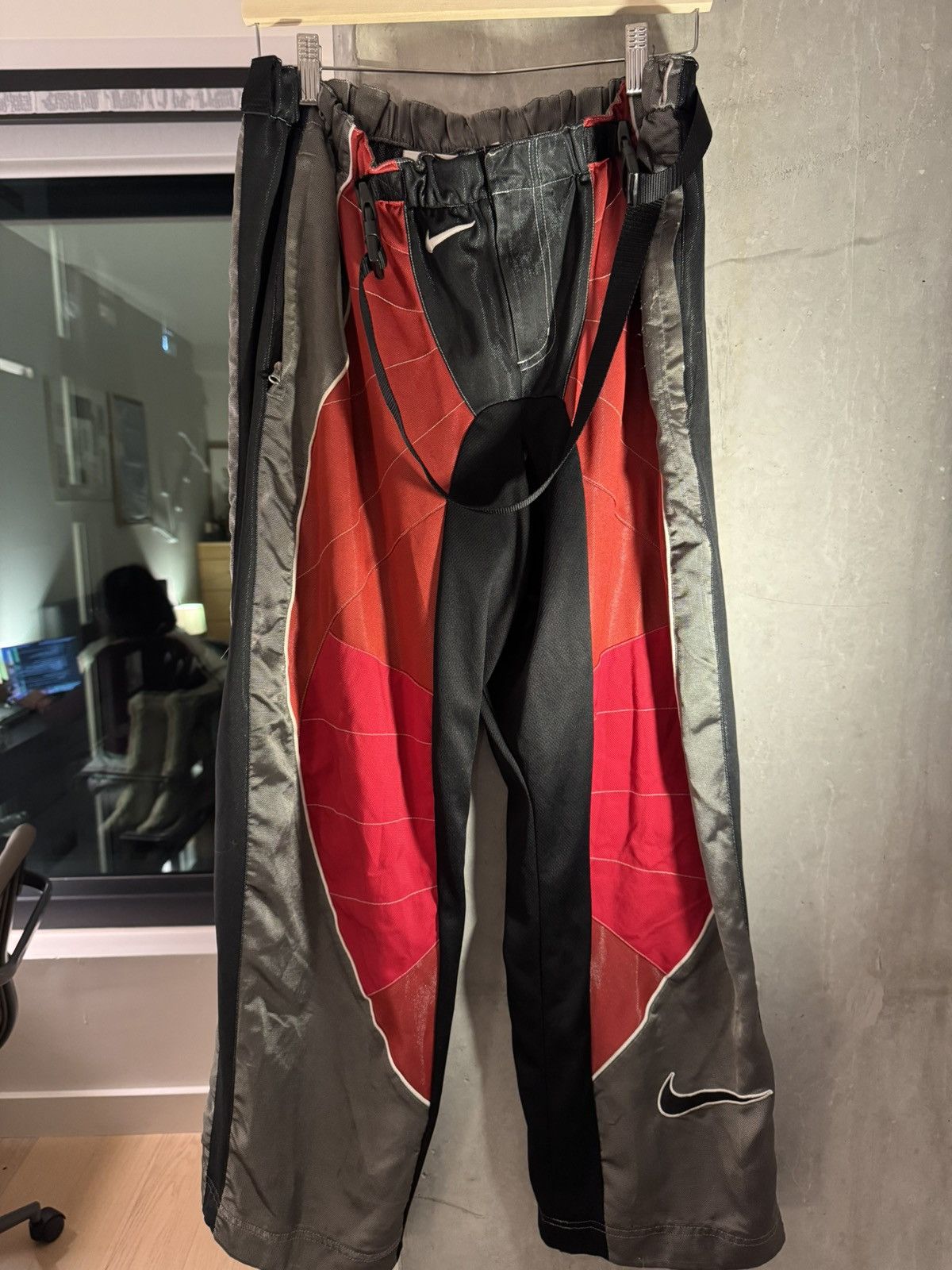 Nike CPFM Rave Pants Red | Grailed