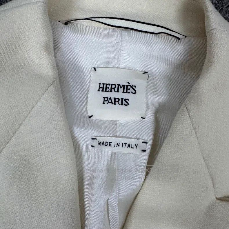 Hermes Hermes Beige Long Woolen Business Coat Size XXS / US 00 / IT 34 - 5 Thumbnail