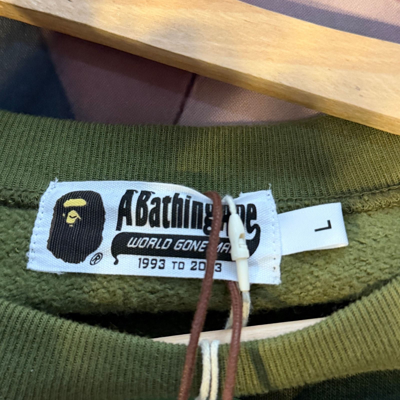 Bape Bape All Over Camo Crewneck Size US L / EU 52-54 / 3 - 3 Thumbnail