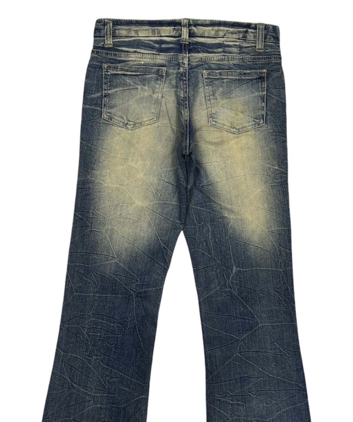 Japanese Brand Vintage Japanese Flare Jeans Bootcut Tornado Mart Style Size 28" / US 6 / IT 42 - 6 Thumbnail