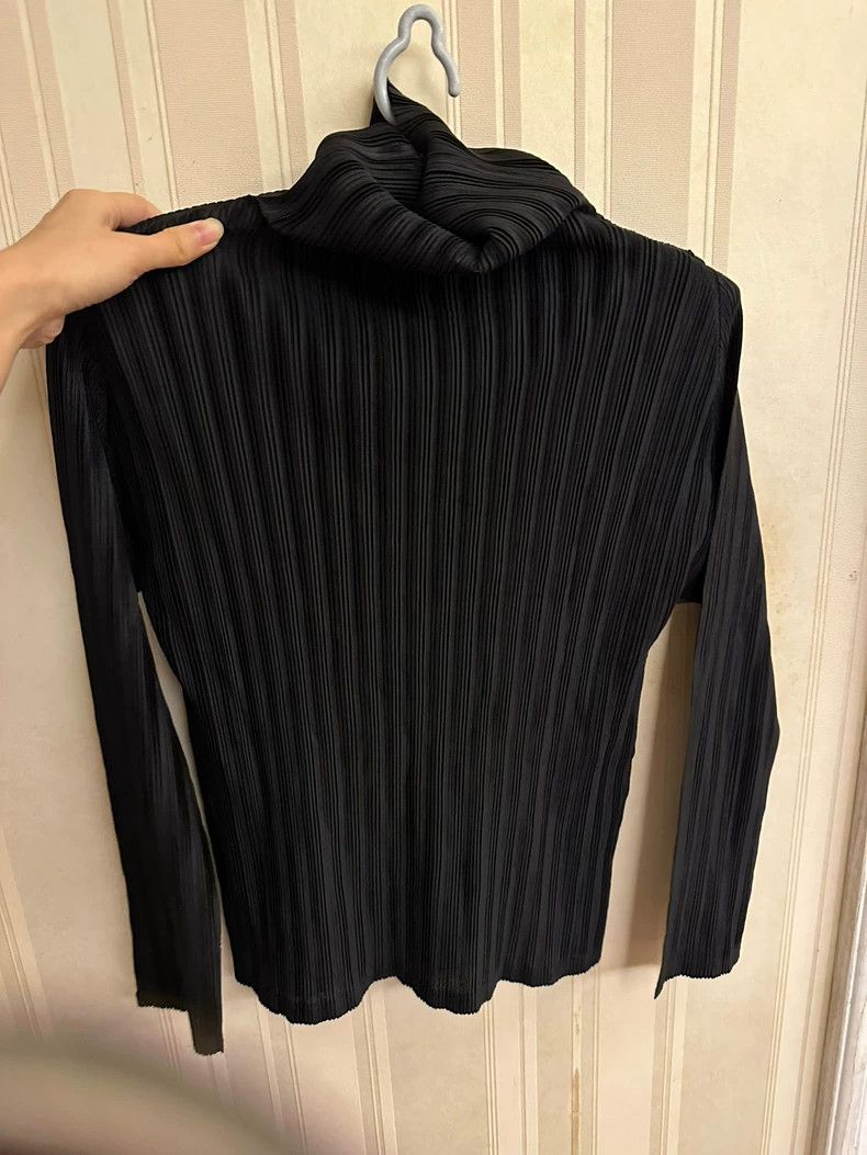 Issey Miyake issey miyake size:3 Pleated high collar and long sleeves Size XXS / US 00 / IT 34 - 1 Thumbnail