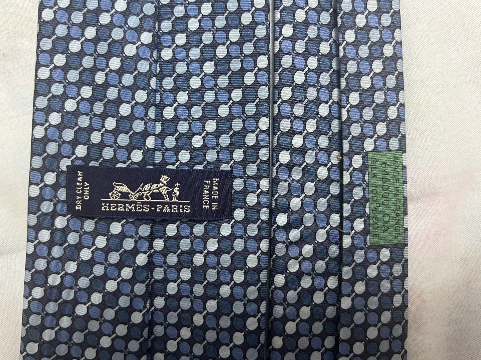 Hermes Hermes 100% Silk Men's Tie Color as Shown Size ONE SIZE - 2 Thumbnail