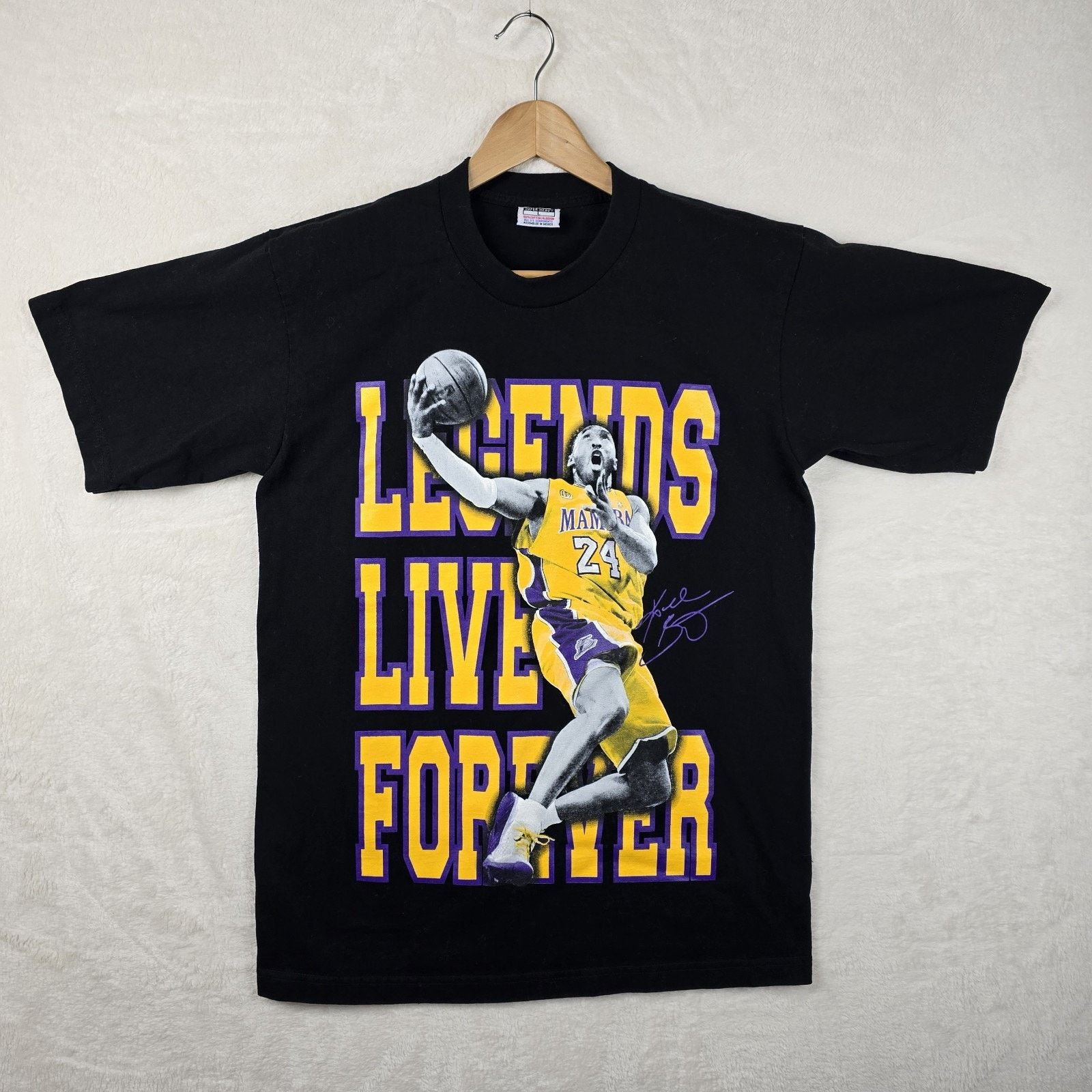 Other Kobe Bryant Lakers Shirt Men Large Legends Live Forever Size US L / EU 52-54 / 3 - 2 Thumbnail