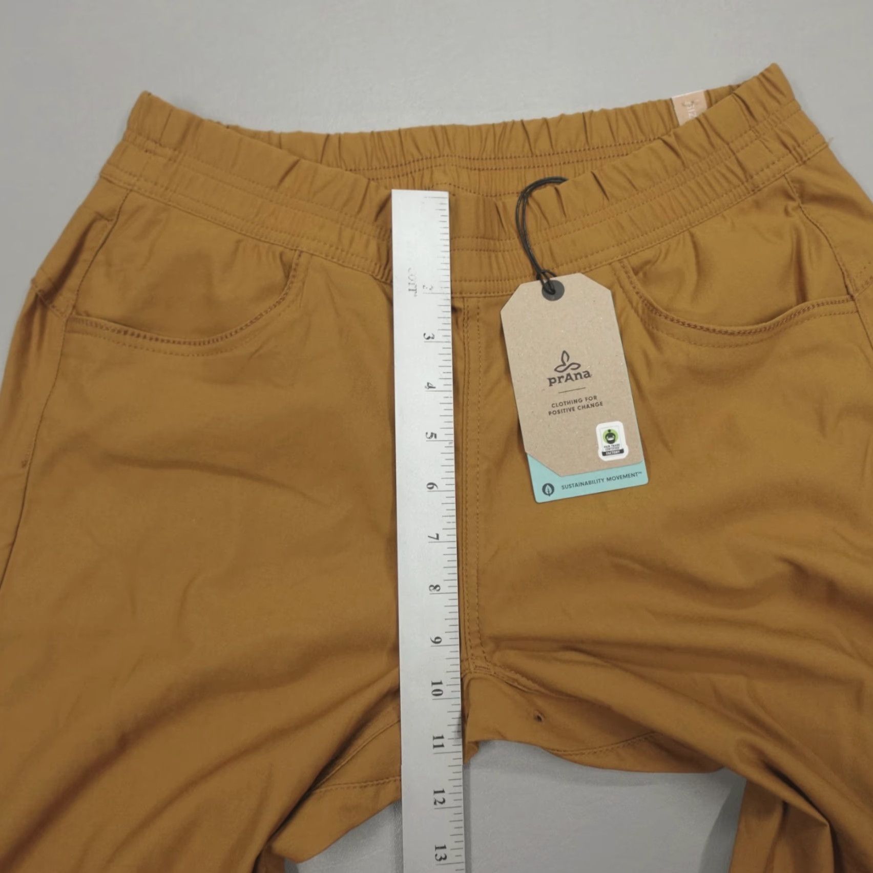 Prana prAna Halle E-Waist Joggers II Women Size 10 Relaxed Fit Antique Bronze Jogger Pants Tapered Inseam 27 in Size 32" / US 10 / IT 46 - 5 Thumbnail