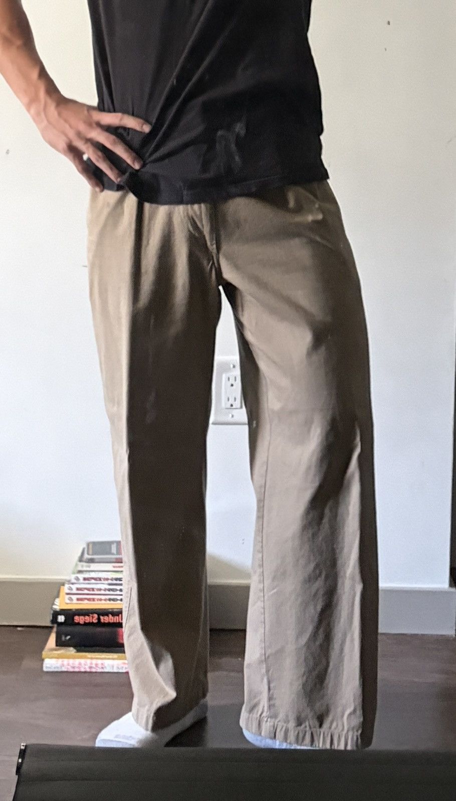 Uniqlo Uniqlo pleated high waisted trousers Size US 30 / EU 46 - 3 Thumbnail