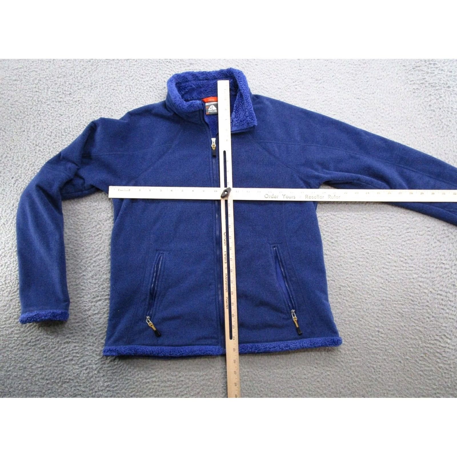 Nike ACG VINTAGE Nike ACG Full Zip Blue Fleece Jacket Women's L Skater Size L / US 10 / IT 46 - 5 Thumbnail