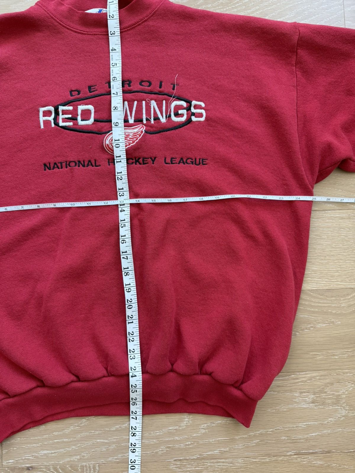 Logo Athletic Detroit Red Wings NHL Pullover Size US L / EU 52-54 / 3 - 5 Thumbnail