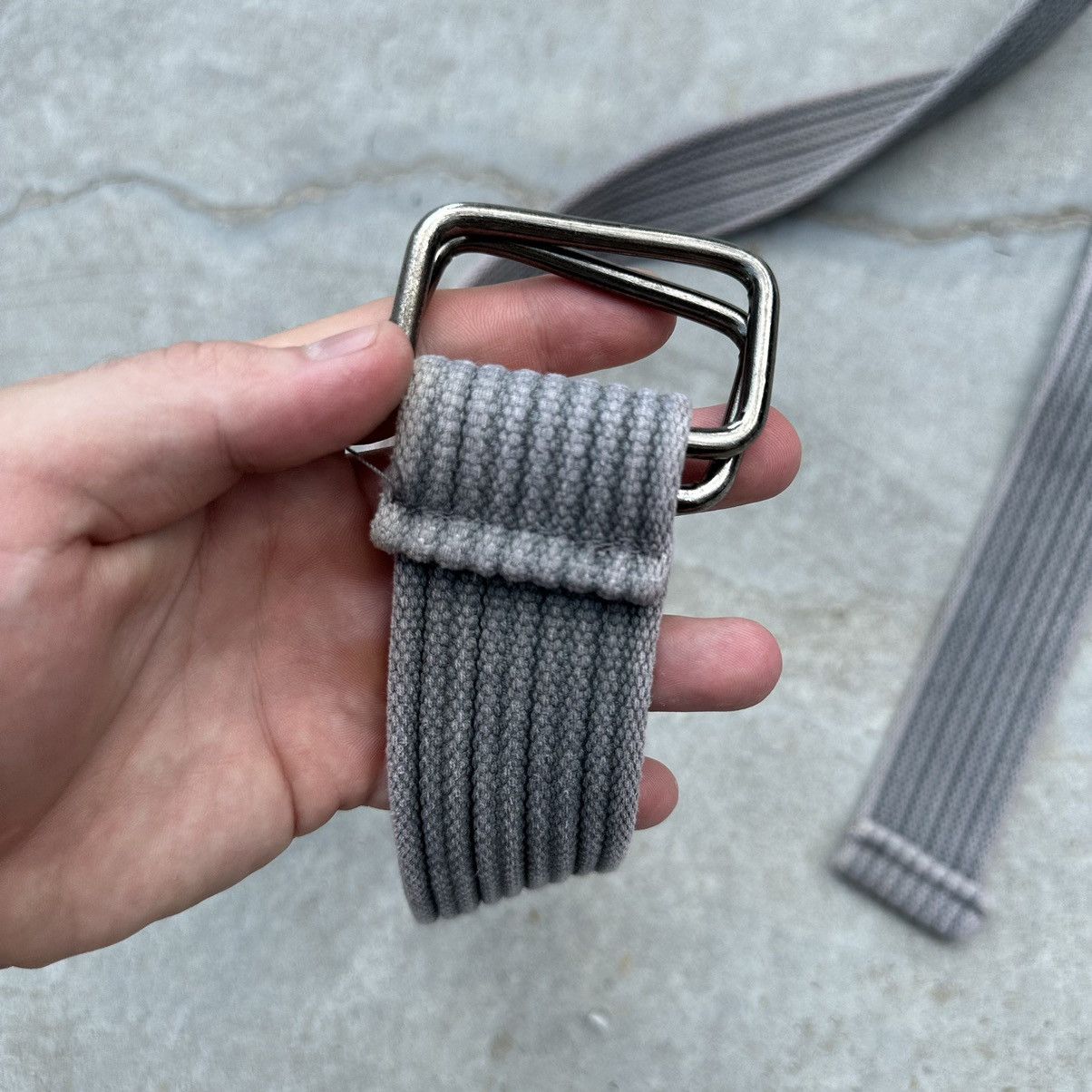 Vintage Vintage Japanese Style Knit Belt Avantgarde Grunge Y2K 00s Size ONE SIZE - 3 Thumbnail