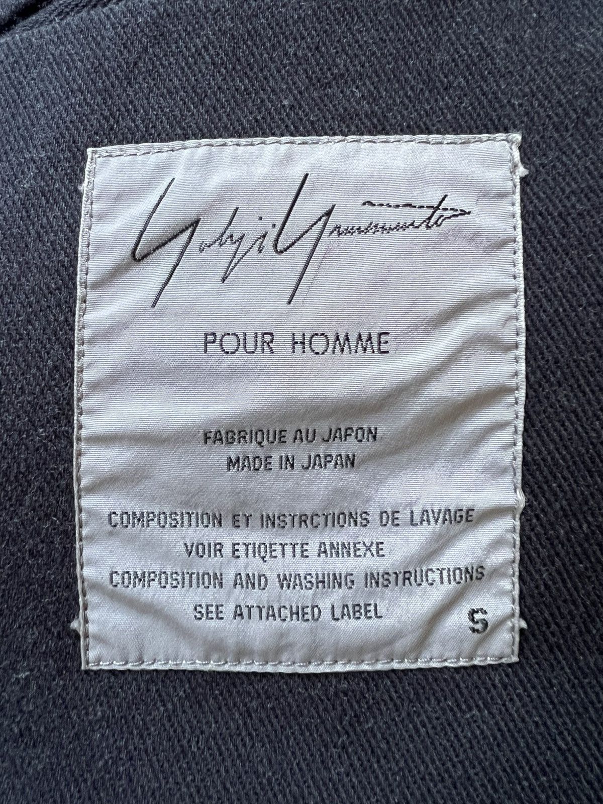 Yohji Yamamoto Yohji Yamamoto Pour Homme SS96 Red Peony Jacket Size US S / EU 44-46 / 1 - 4 Thumbnail