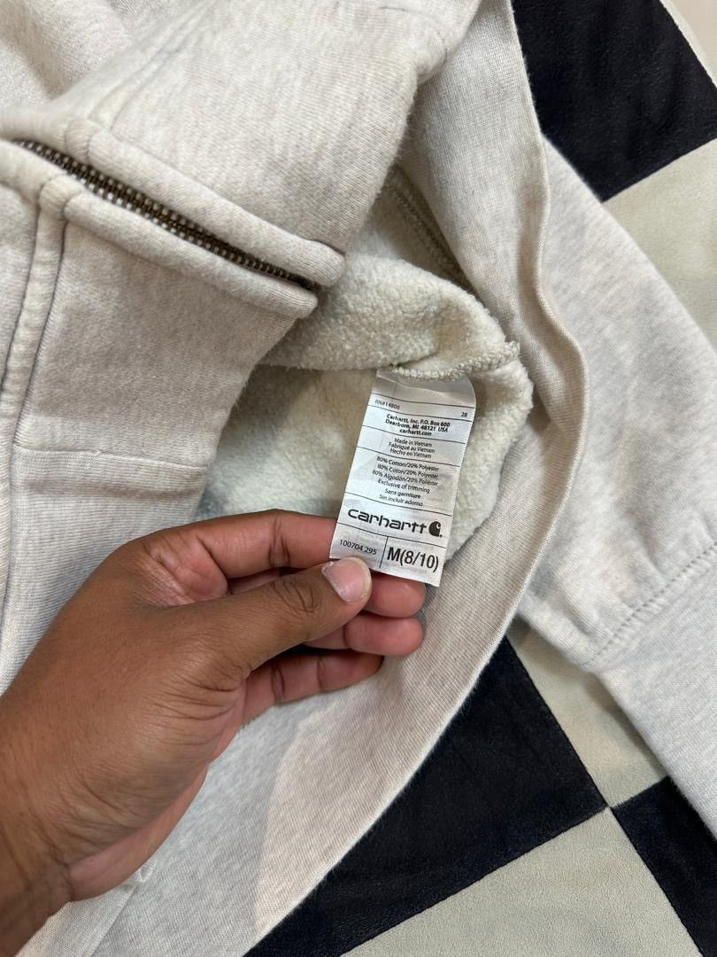 Carhartt × Other CARHARTT SPELLOUT ZIPPER HOODIE Size M / US 6-8 / IT 42-44 - 3 Thumbnail
