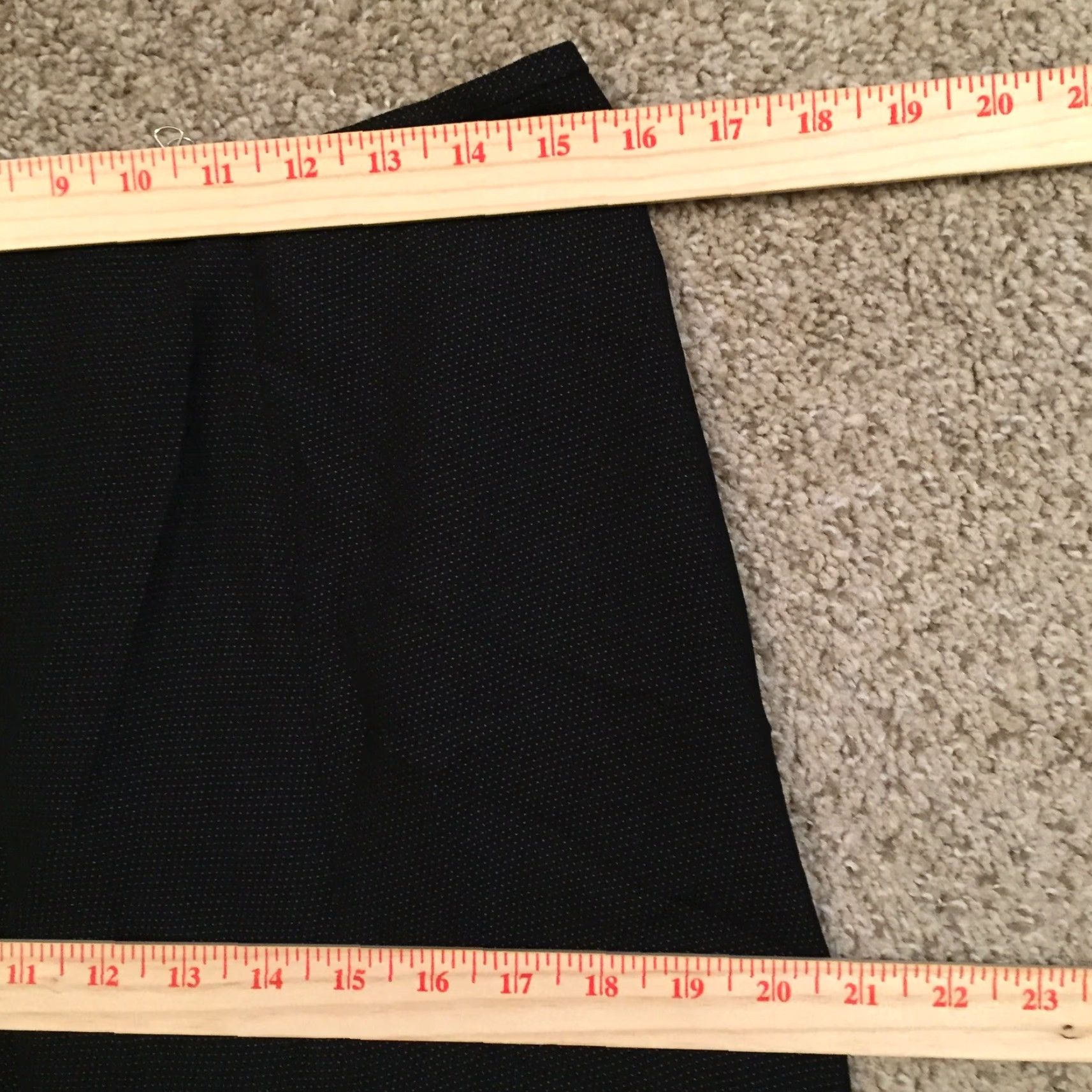 Vintage Le Suit Skirt Knee Length Black Lined Polka Dot Size 12 Women A-Line Regular Polyester Rayon Vintage No Dry Clean Only Pants? Size 34" / US 12 / IT 48 - 3 Thumbnail