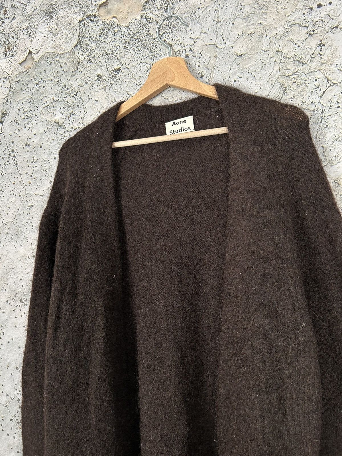 Acne Studios Acne Studios Knit Raya Short PAW14 Brown Sweater Cardigan Size US S / EU 44-46 / 1 - 3 Thumbnail