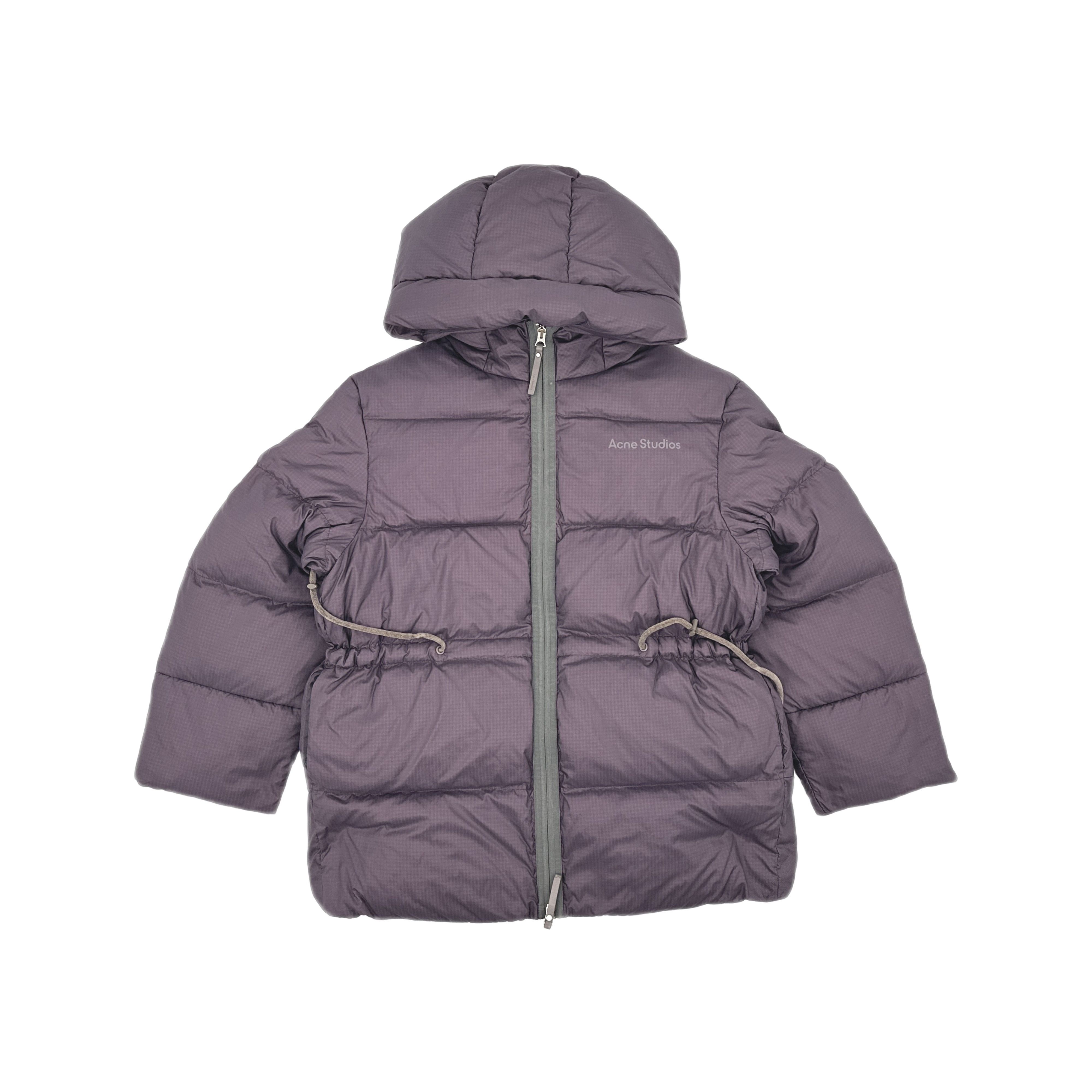 Acne Studios Acne Studios Mauve Hooded Down Puffer Jacket 30 Size XXS / US 00 / IT 34 - 1 Thumbnail