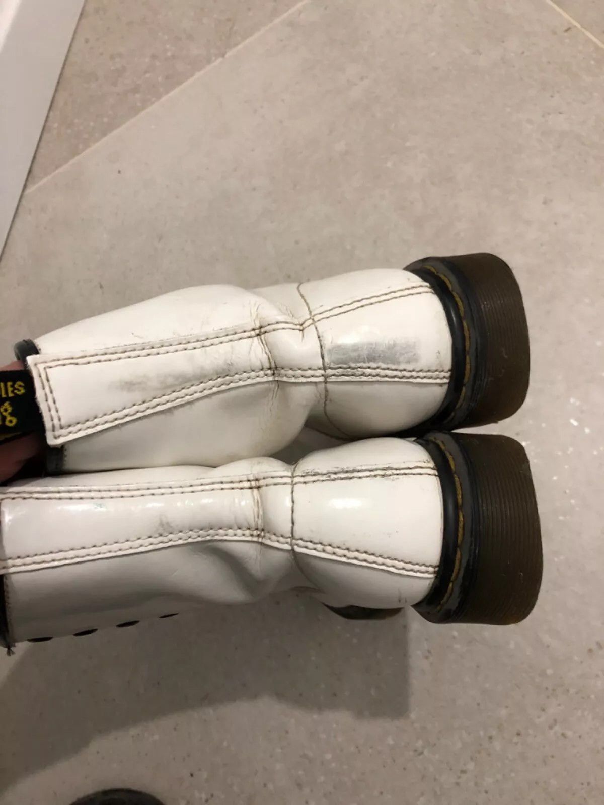 Dr. Martens Dr. Martens Womens Leather Boots Size US 7 / IT 37 - 5 Thumbnail