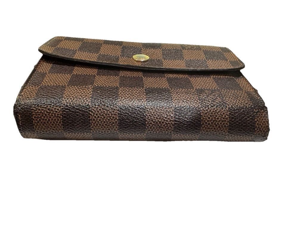 Louis Vuitton Louis Vuitton Alexandra Damier Ebene Portefeuille Tri Wallet Size ONE SIZE - 6 Thumbnail