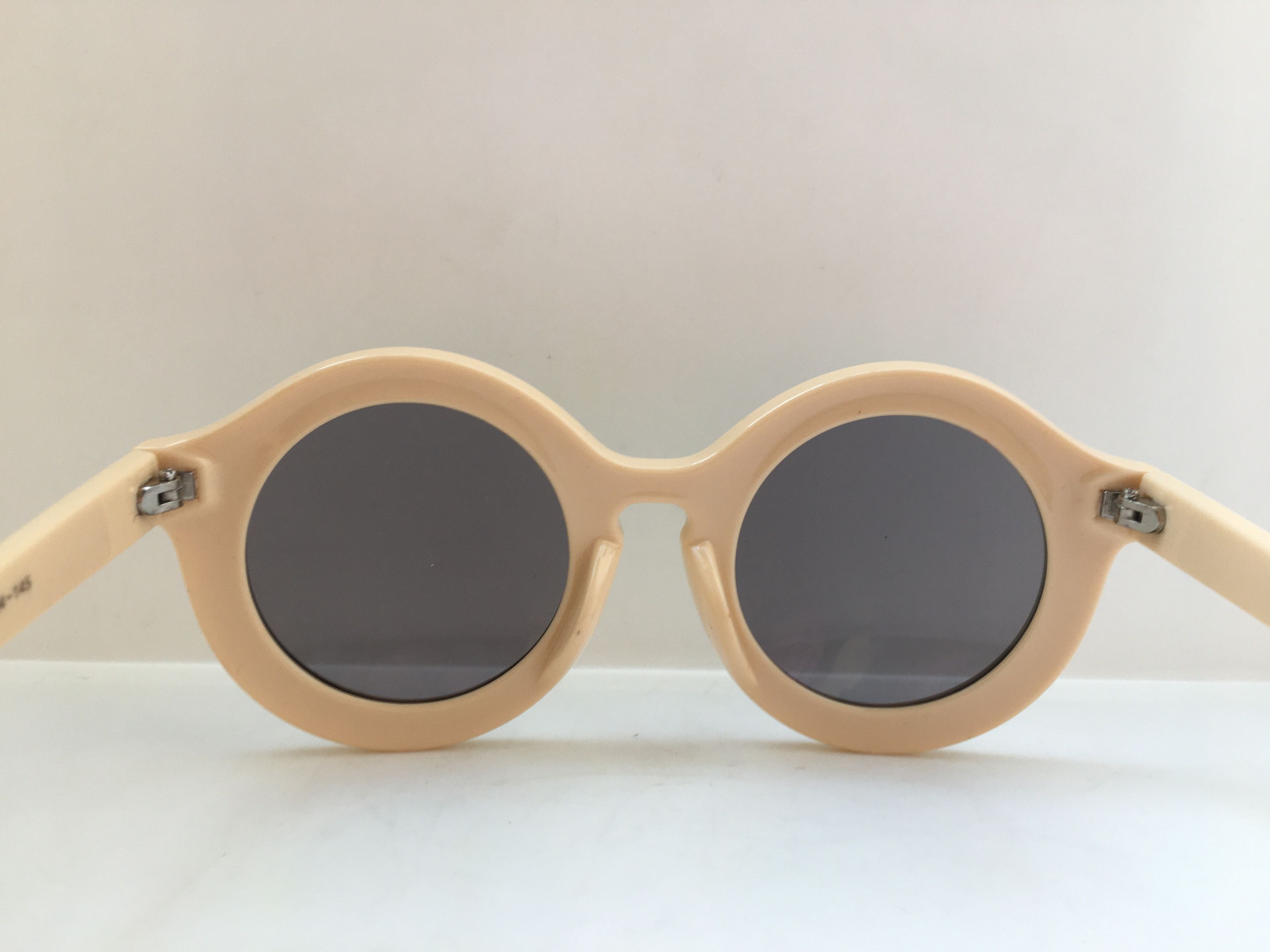 Vintage Vintage OP ART PIN UP GIRL Round Sunglasses Frame Size ONE SIZE - 4 Thumbnail