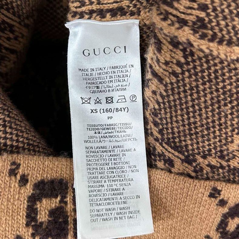 Gucci Gucci Double G full-print gold button dress 2506-Nextarrow Size XS / US 0-2 / IT 36-38 - 6 Thumbnail