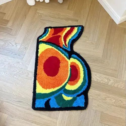 VIBE Sexy Butt Temperature Creative Door Mat Soft Tufted Rug Size ONE SIZE - 2 Thumbnail