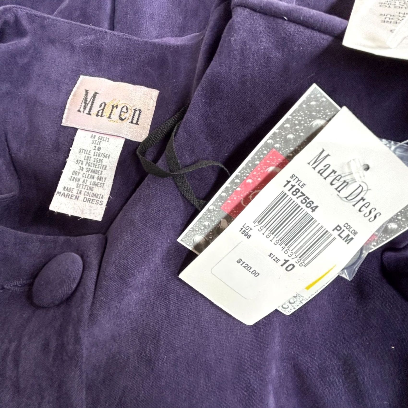 Vintage Maren Womens Water Repellent Plum Dress Blaze Jacket Jacket Size 10 New 20 Size L / US 10 / IT 46 - 3 Thumbnail