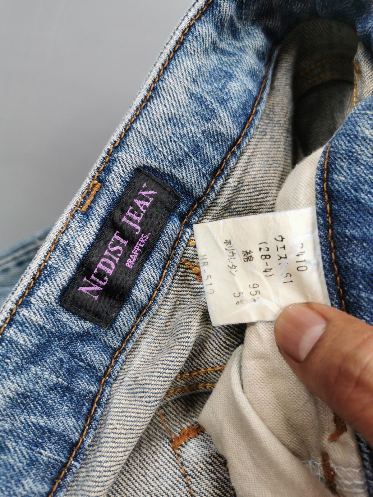 Tornado Mart Flare Nudist Jeans Brappers Customade Size 26" / US 2 / IT 38 - 8 Thumbnail