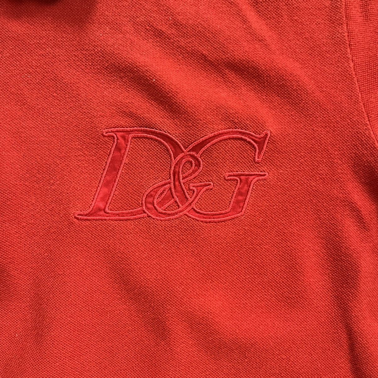 Dolce & Gabbana Women’s Red Polo Shirt Dolce & Gabbana Size 50 Size XL / US 12-14 / IT 48-50 - 3 Thumbnail