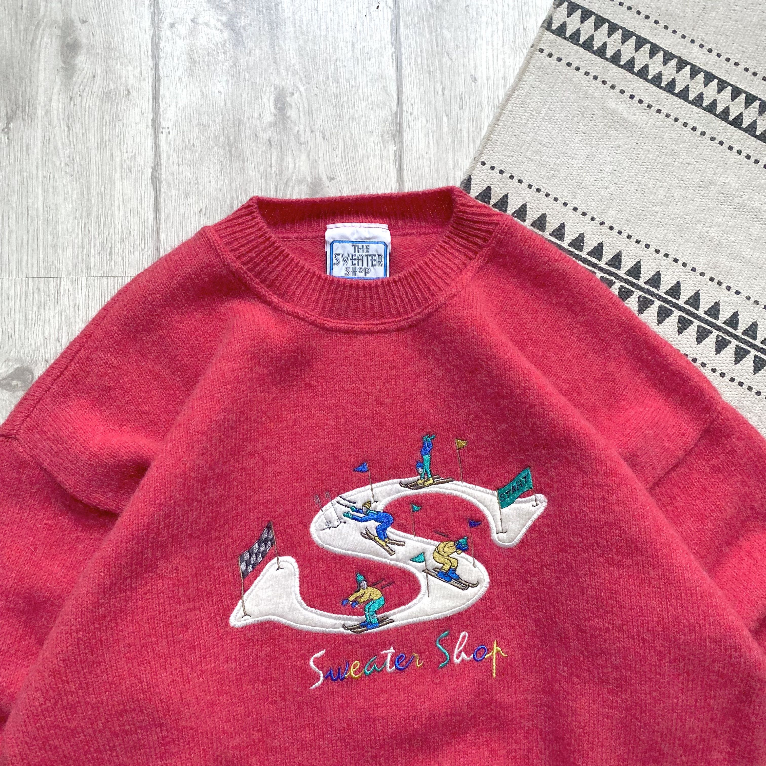 Golf Wang ⛷️ Vintage 80s Ski Logo Knit Wool Cozy Sweater Knitwear Size US M / EU 48-50 / 2 - 2 Thumbnail