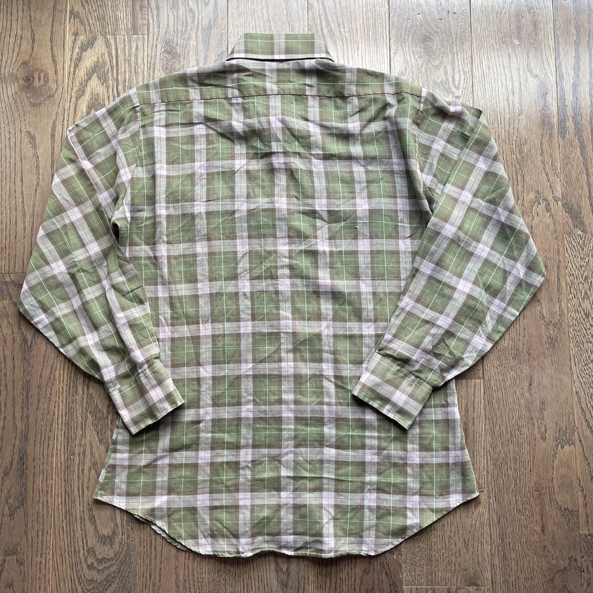 Levi's Vintage 70s Levis Plaid Flannel Size US M / EU 48-50 / 2 - 2 Thumbnail