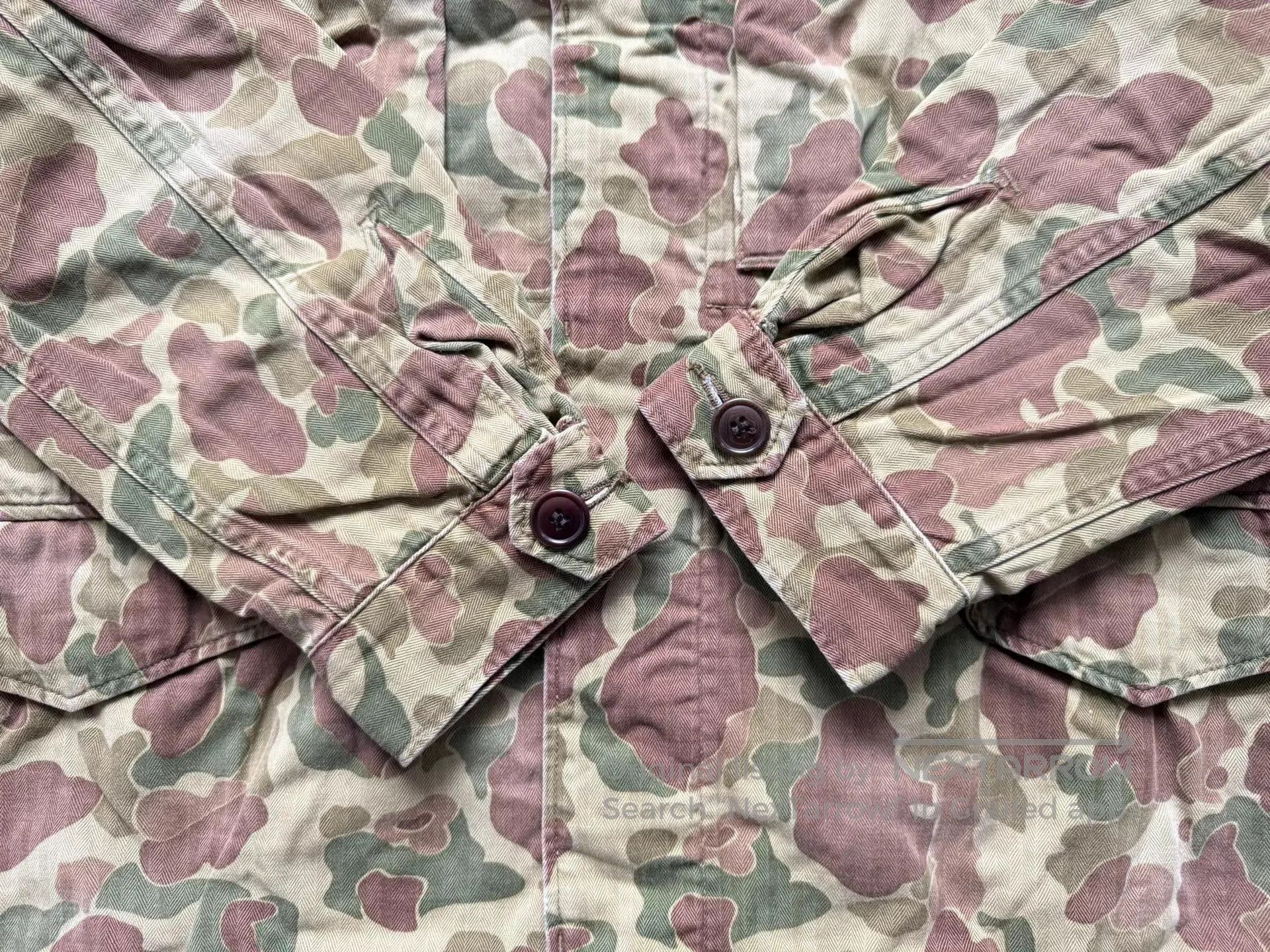 Visvim Green Camouflage Print Utility Jacket. Size US M / EU 48-50 / 2 - 7 Thumbnail