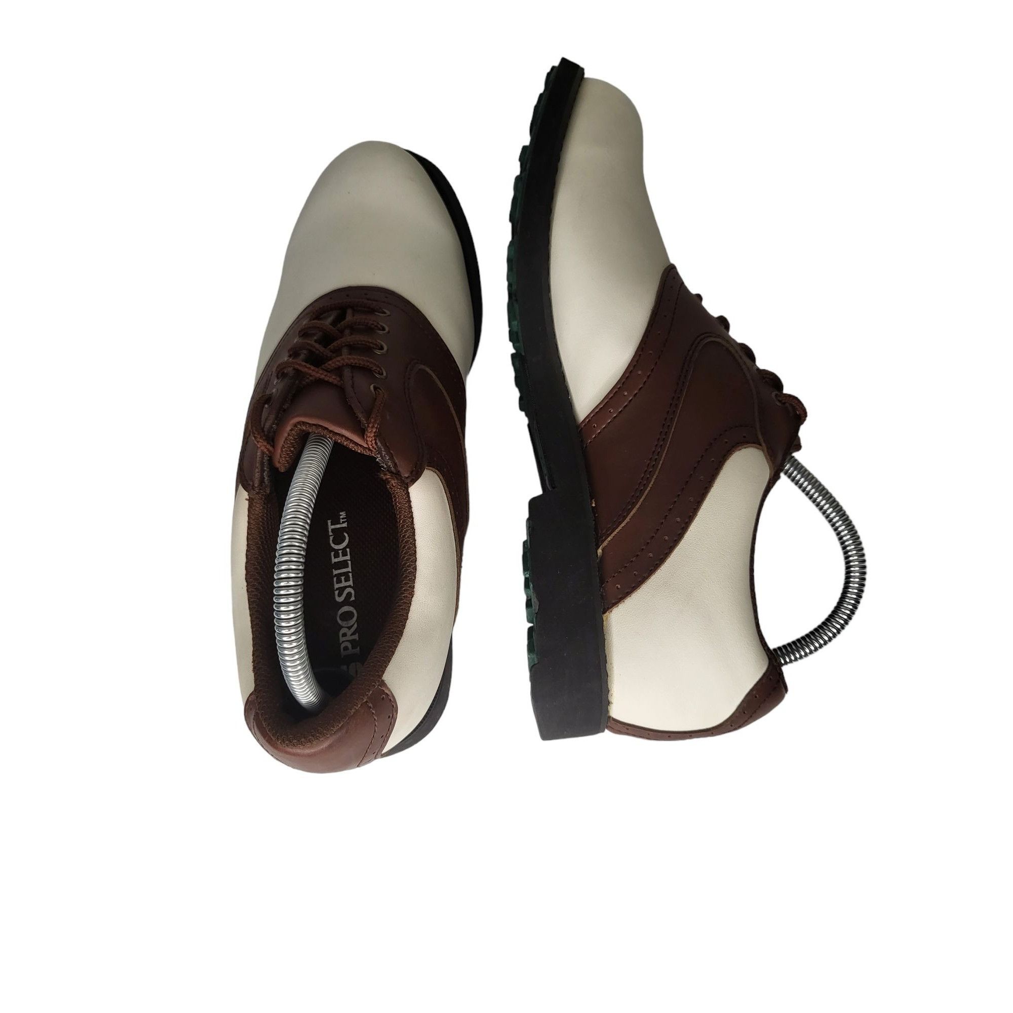 Other Pro Select Golf Shoes Oxford Men Sz 10.5 1805 Two Tone Lace Size US 10.5 / EU 43-44 - 7 Thumbnail