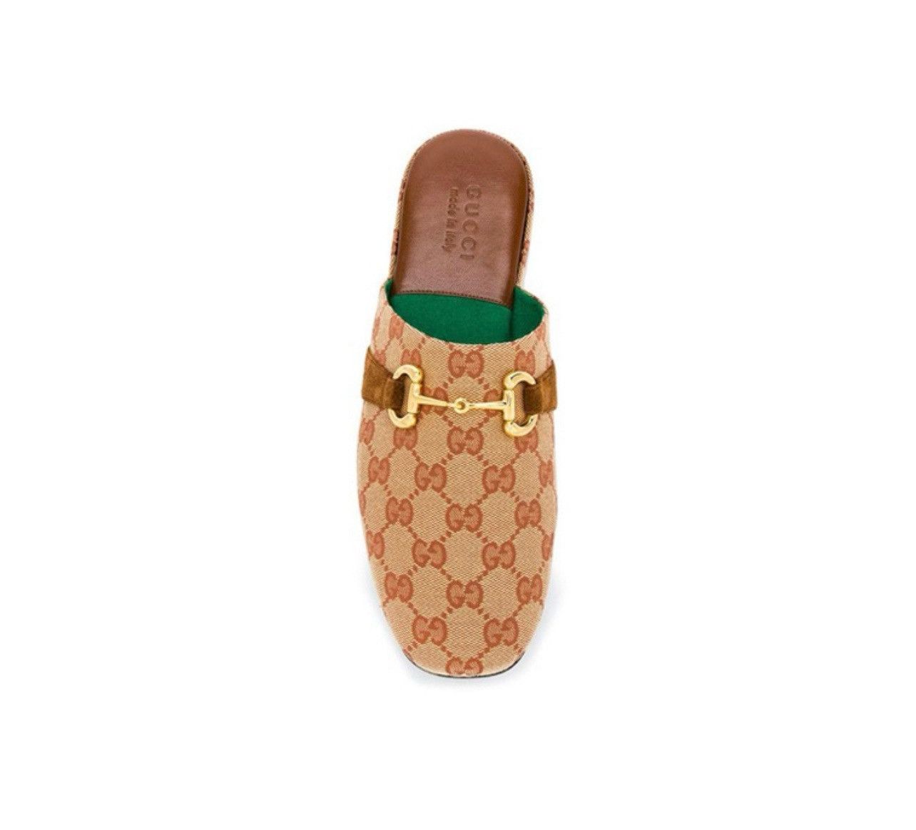 Gucci Brown Pericle GG Horsebit Slip-on Shoes Size US 9 / EU 42 - 12 Thumbnail