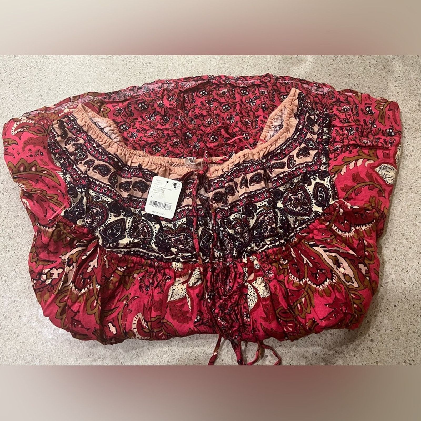 Free People 🎉LAST PIECE🎉Free People Bali Mariposa Mini Slip Size L / US 10 / IT 46 - 8 Thumbnail