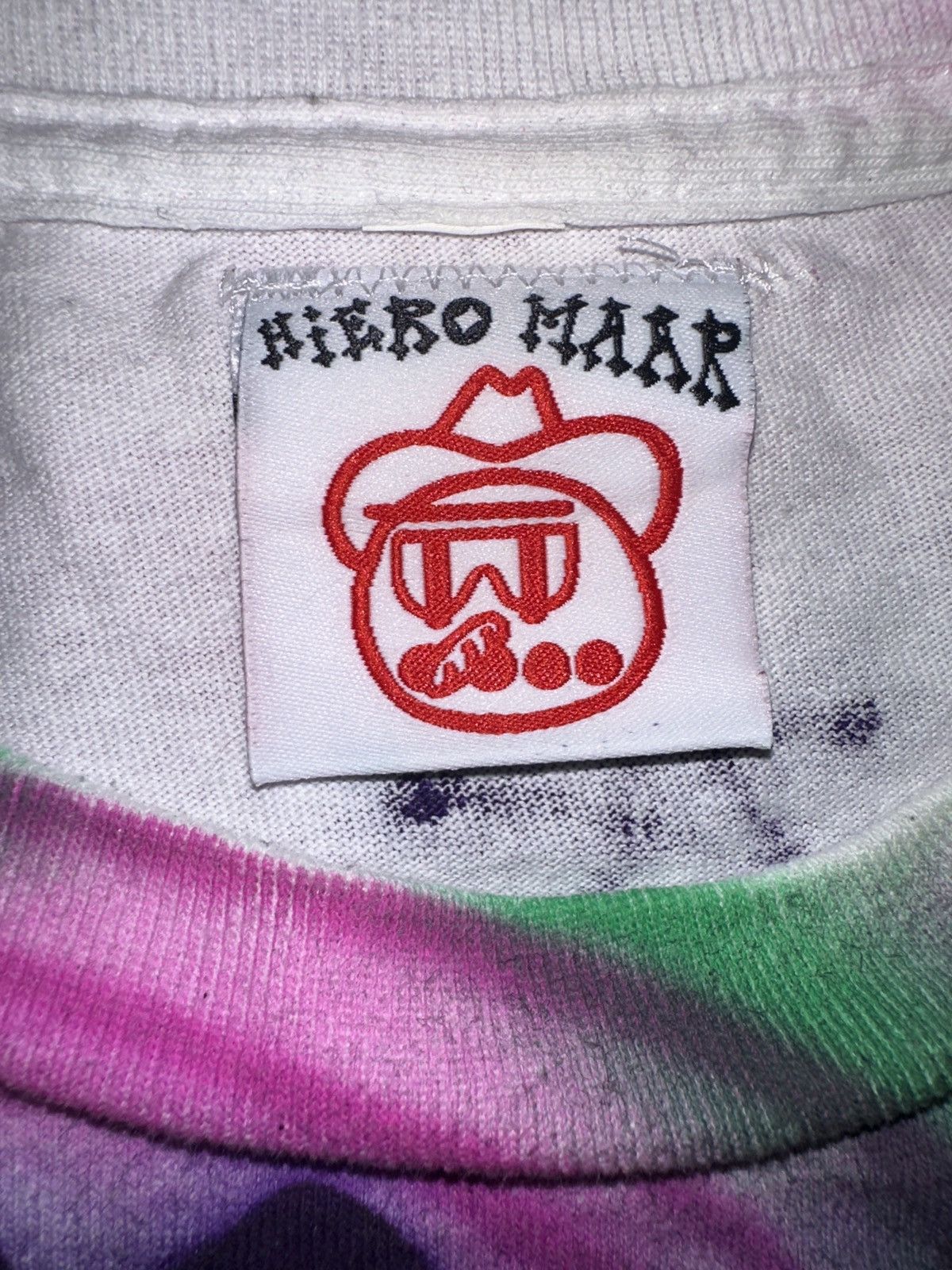 Vintage HIERO MAAR Spray Paint T-Shirt Size US M / EU 48-50 / 2 - 3 Thumbnail