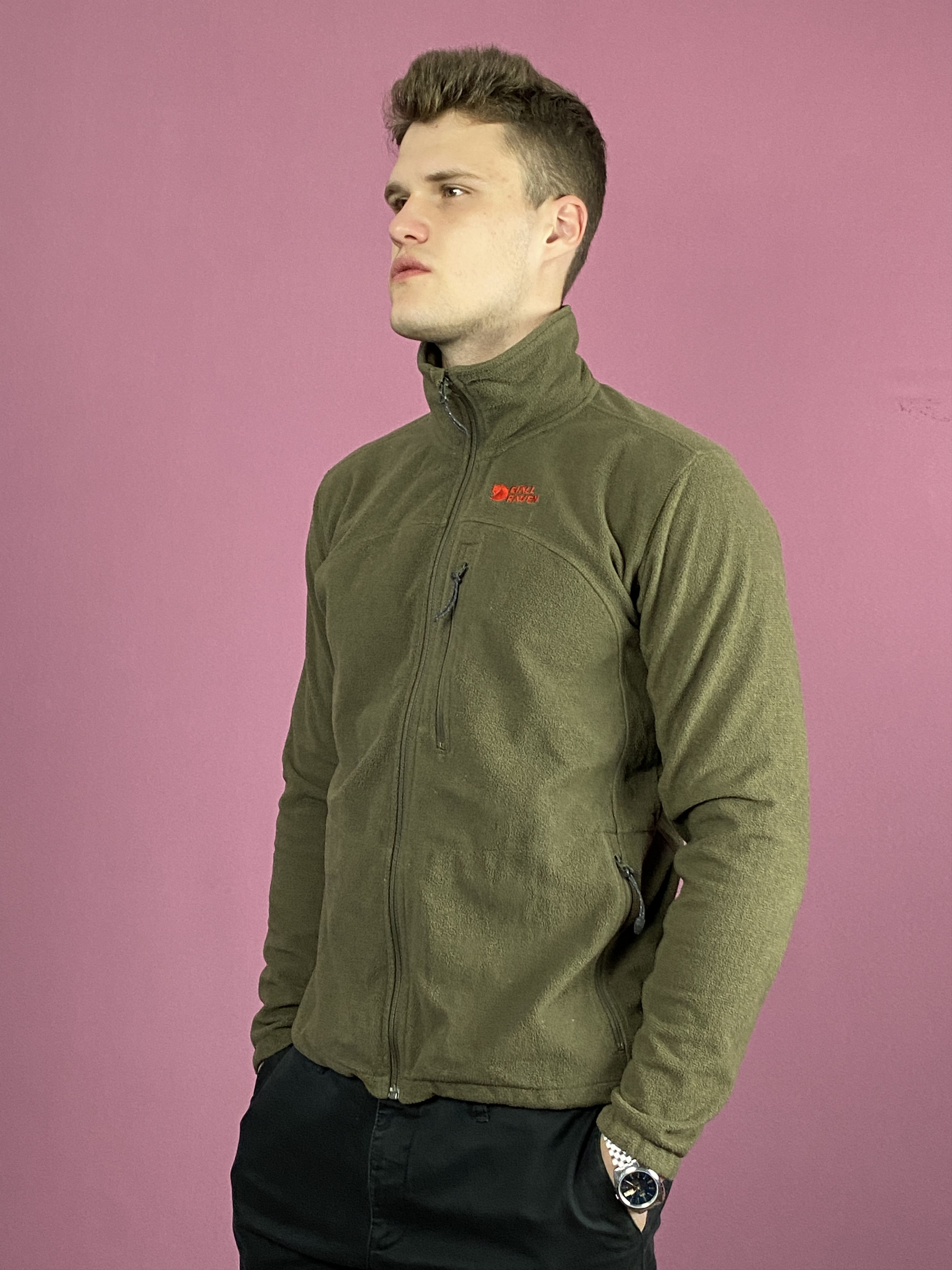 Fjallraven × Vintage Fjallraven Vintage Men's Full Zip Fleece Jacket - M Size US M / EU 48-50 / 2 - 2 Thumbnail