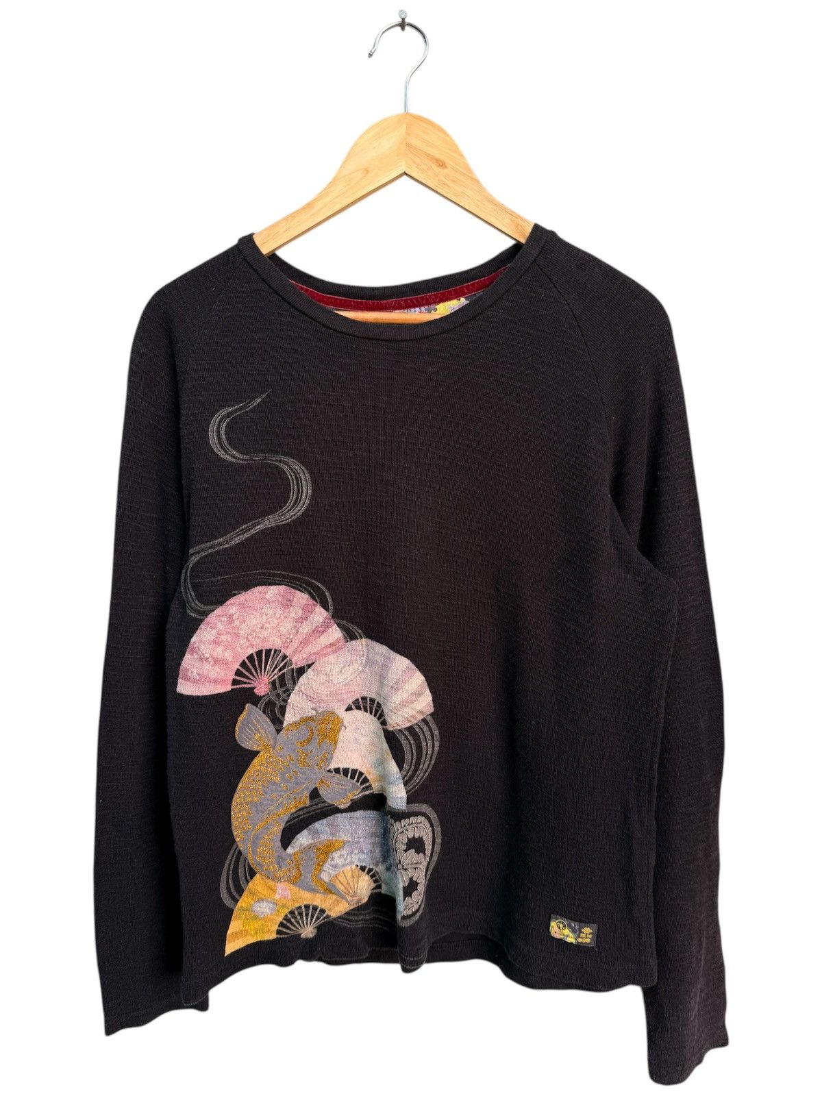 Japanese Brand Sukajan Japanese Embrodered Koi by MIYABI Size US M / EU 48-50 / 2 - 4 Thumbnail