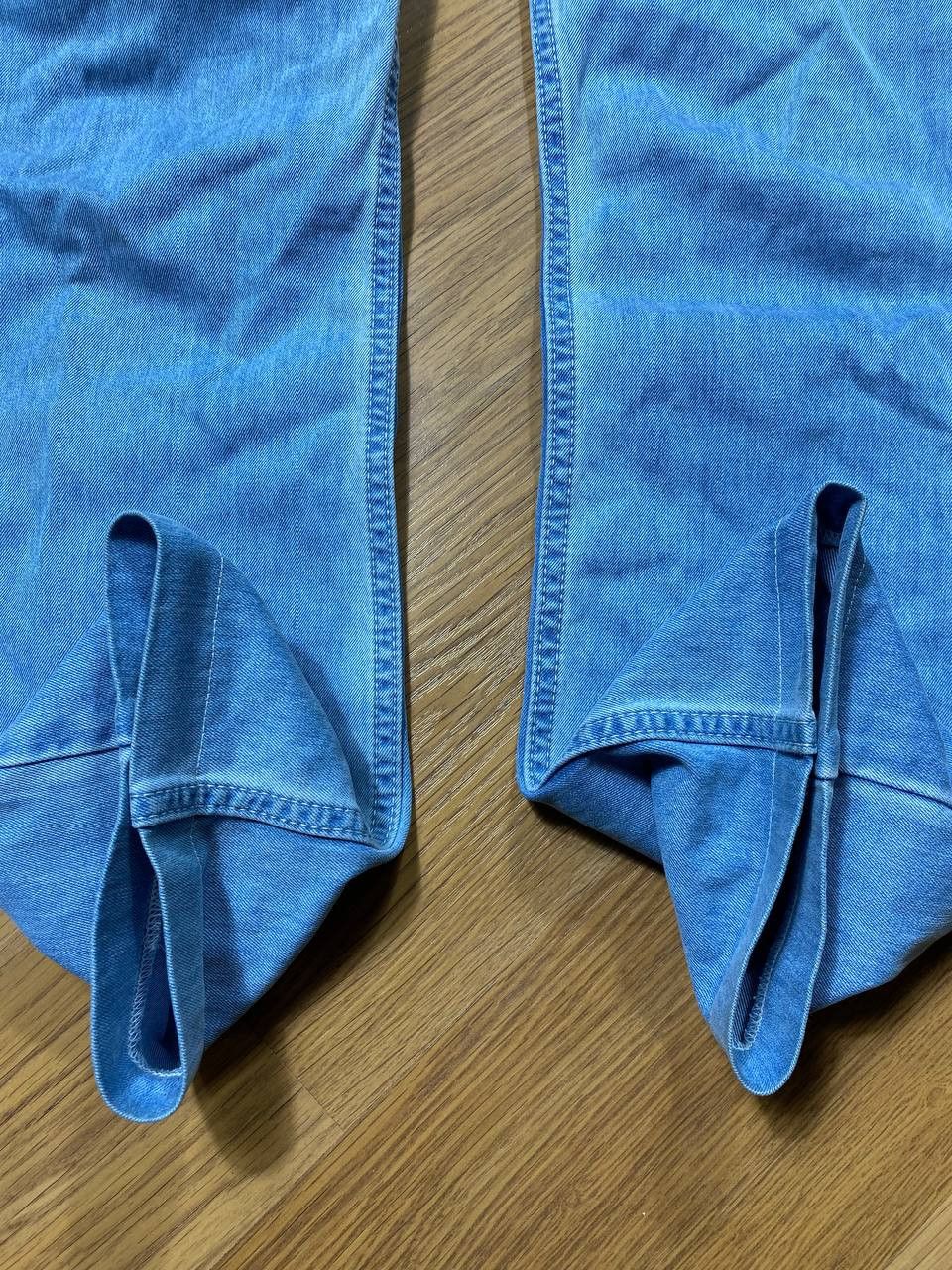 Japanese Brand Dirty Painted Distressed Thrashed Faded Baggy Jeans Y2K Size US 30 / EU 46 - 12 Thumbnail