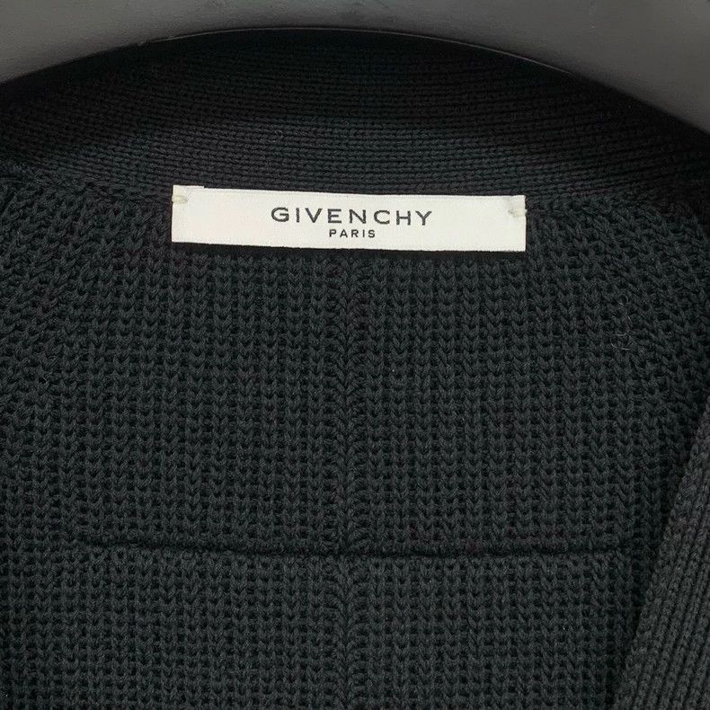 Givenchy Givenchy Black Cashmere Open Cardigan S Size Super Beautif Size US S / EU 44-46 / 1 - 2 Thumbnail