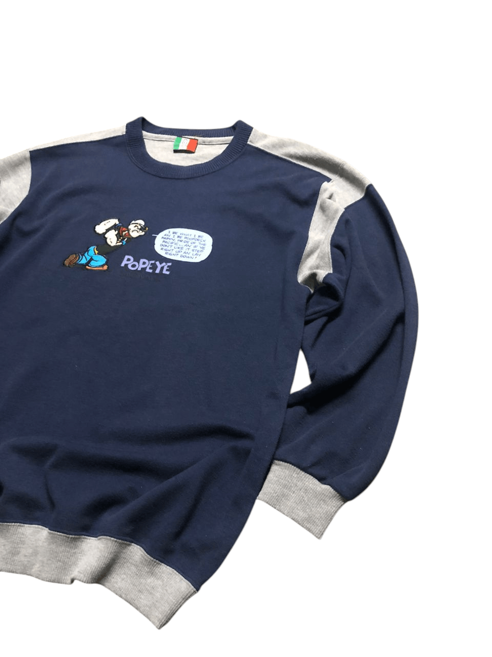Gianni Valentino Vintage Gianni Valentino x Popeye Crewneck Sweatshirt Size US M / EU 48-50 / 2 - 7 Thumbnail