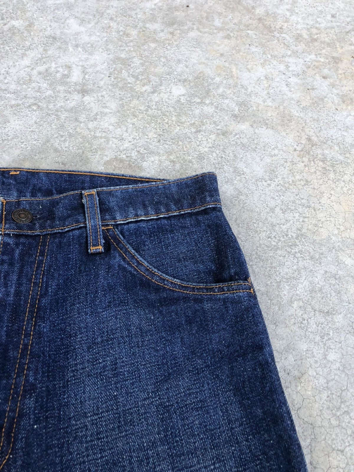 If Six Was Nine Flared Levi’s 646 Bell Bottom Bootcut Orange Tab Size US 29 - 15 Thumbnail