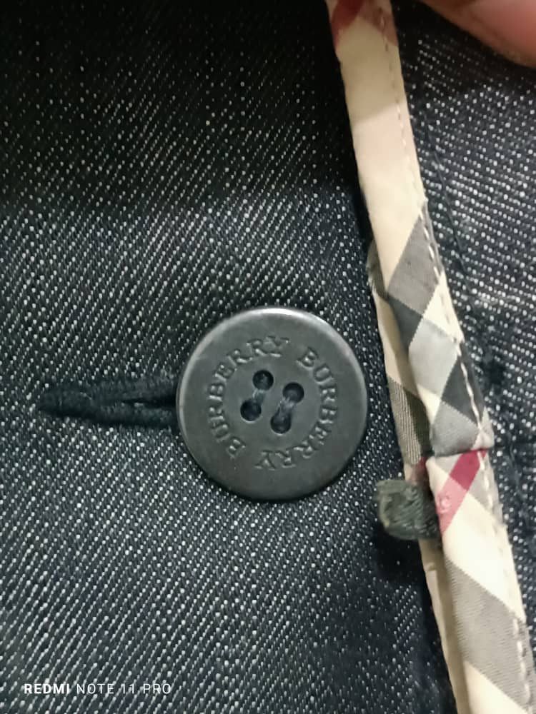 Burberry × Designer RARE BURBERRY DENIM JACKET Size US XXS / EU 40 - 3 Thumbnail