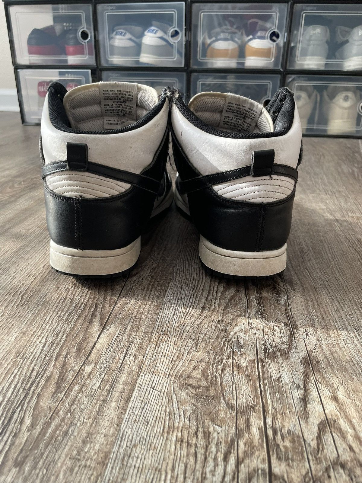 Nike NIKE Dunk High “Black/White” Size US 10 / EU 43 - 5 Thumbnail