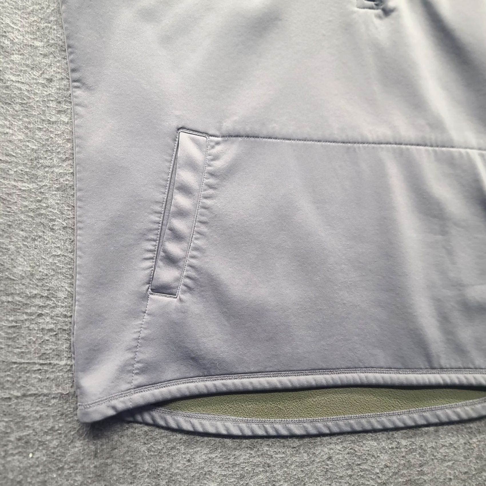 Vintage Duluth Trading Vest Mens LT Tall Fire Hose Fleece Lined Relaxed Fit Canvas Vest - Gray, Polyester Lining, Pockets, Outdoor, Workwear, 60”+ Size US L / EU 52-54 / 3 - 7 Thumbnail